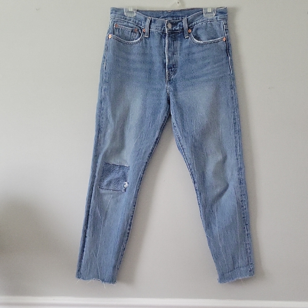Levi's Raw Hem Jeans (28)